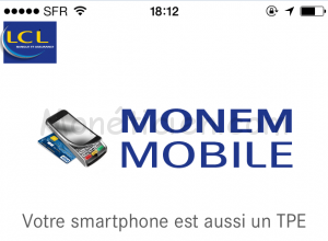 Monem Mobile Paiement par Le Crédit Lyonnais