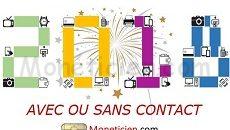 Bonne Année 2018 avec ou sans contact