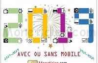 Moneticien Bonne Annee 2019 avec ou sans Mobile