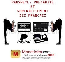 Le surendettement, la pauvreté et la précarité 2018 en France